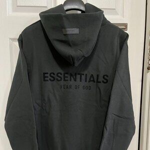 Essentials Shirts Fear Of God Essentials Hoodie Stretch Limo